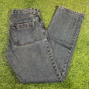 Gap Boot Cut Dark Wash Denim Jeans with Cargo Pockets Size 8